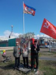 Коммунисты Новосибирского района встретили День Победы